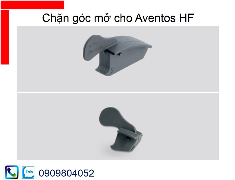 Góc chặn mở Aventos HF 20F7051 góc 104 độ