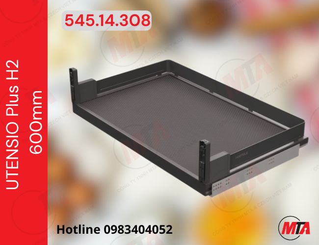 Rổ kéo xoong nồi Hafele UTENSIO Plus H2 545.14.308 - Phụ kiện cho tủ dưới rộng 700mm