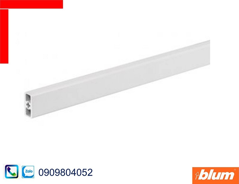 Phụ kiện Blum ZRG.1046Z thanh nâng cấp mặt trước ray hộp màu trắng