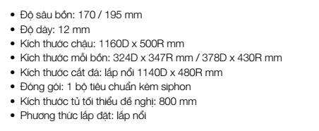 Châu rửa bát Hafele đá Julius HS-GDD11650 màu đen 570.35.360