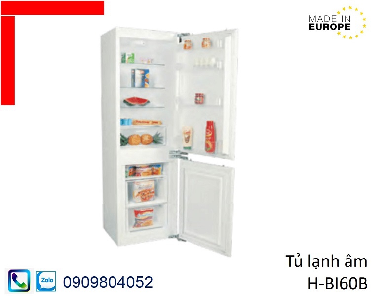 Tủ lạnh âm hafele HF-BI60B MSP 533.13.050 dung tích 235 lít
